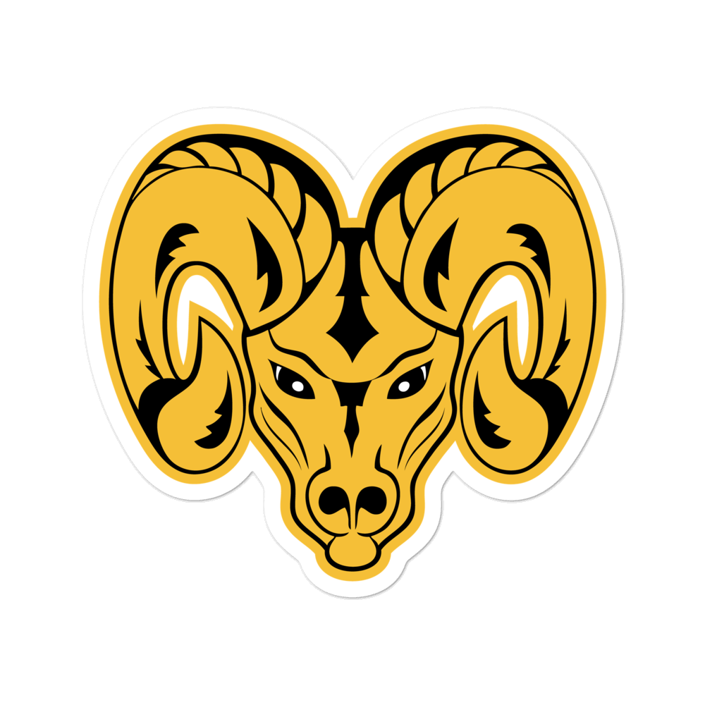 AITE Rams stickers
