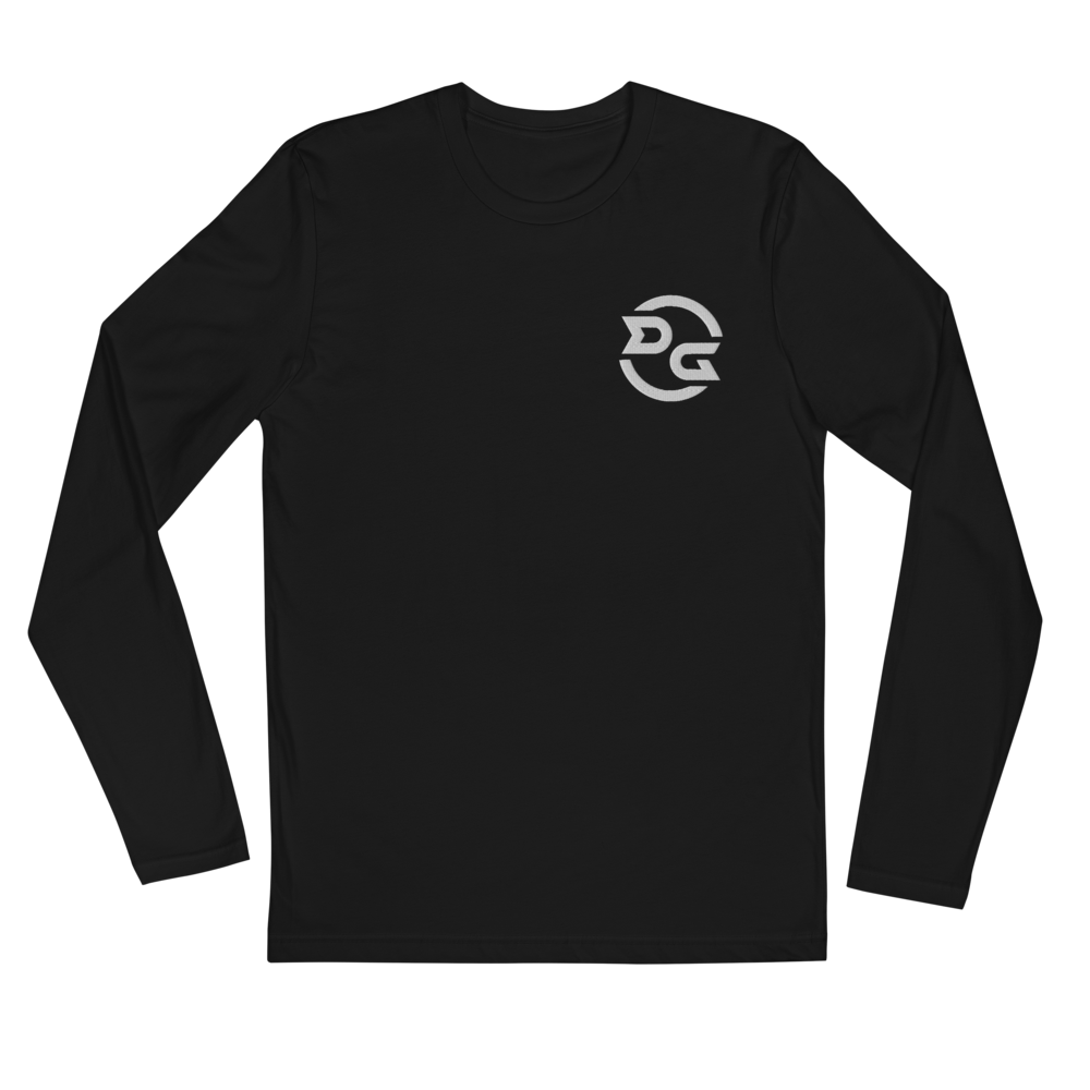 Dismember Gaming | On Demand | Embroidered Long Sleeve Fitted Crew