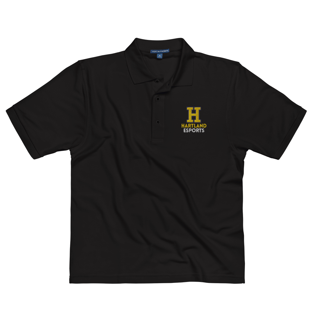 Hartland High School | On Demand | Embroidered Men's Premium Polo