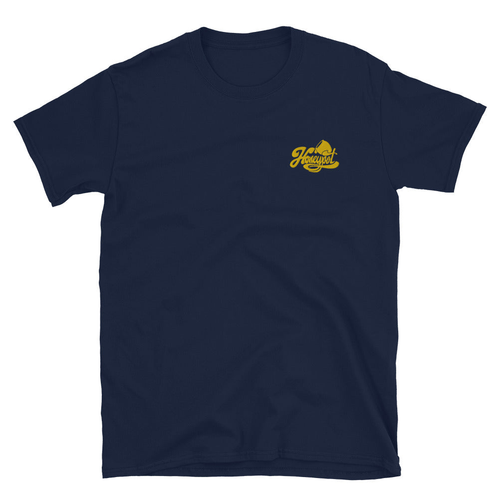 Honeypot | On Demand | Embroidered Short-Sleeve Unisex T-Shirt