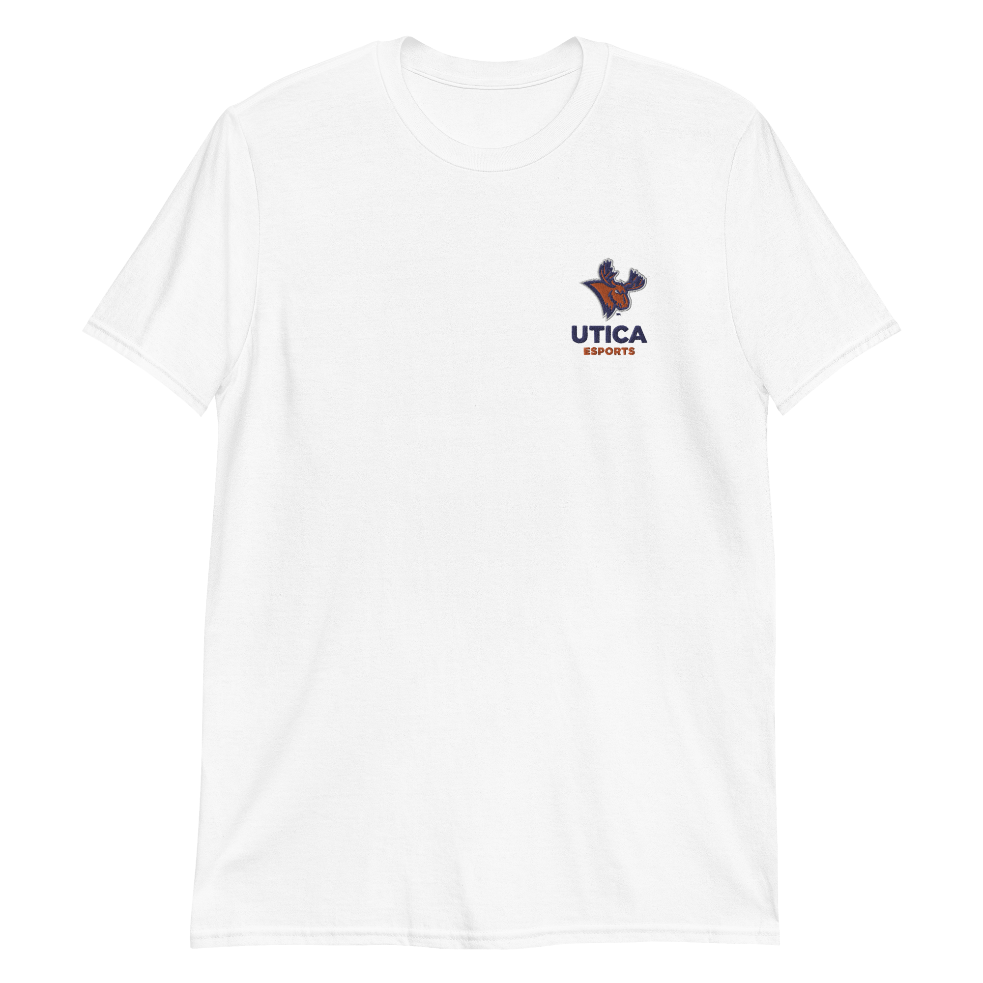 Utica University | On Demand | Embroidered Short-Sleeve Unisex T-Shirt