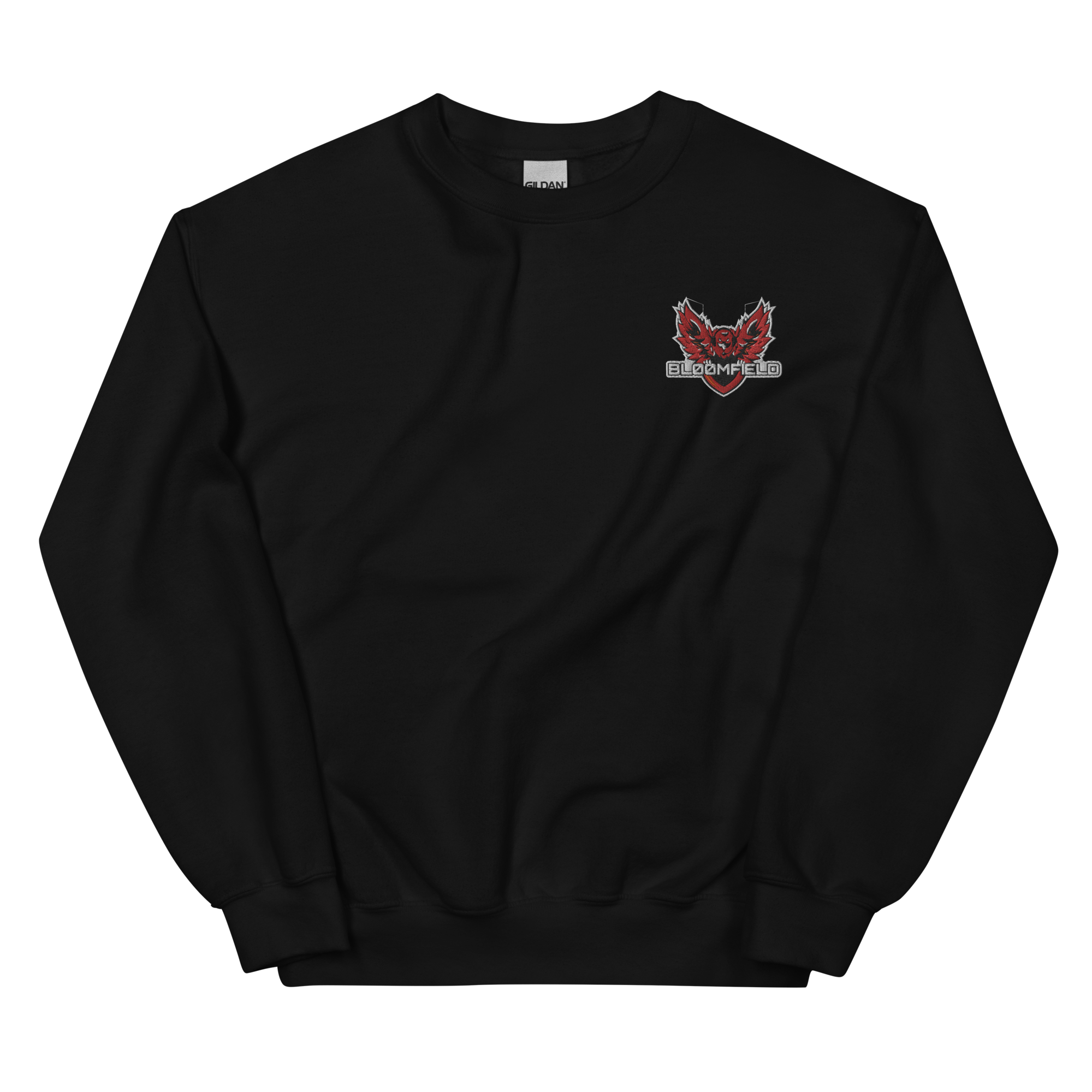 Bloomfield HS | On Demand | Embroidered Unisex fleece sweatshirt