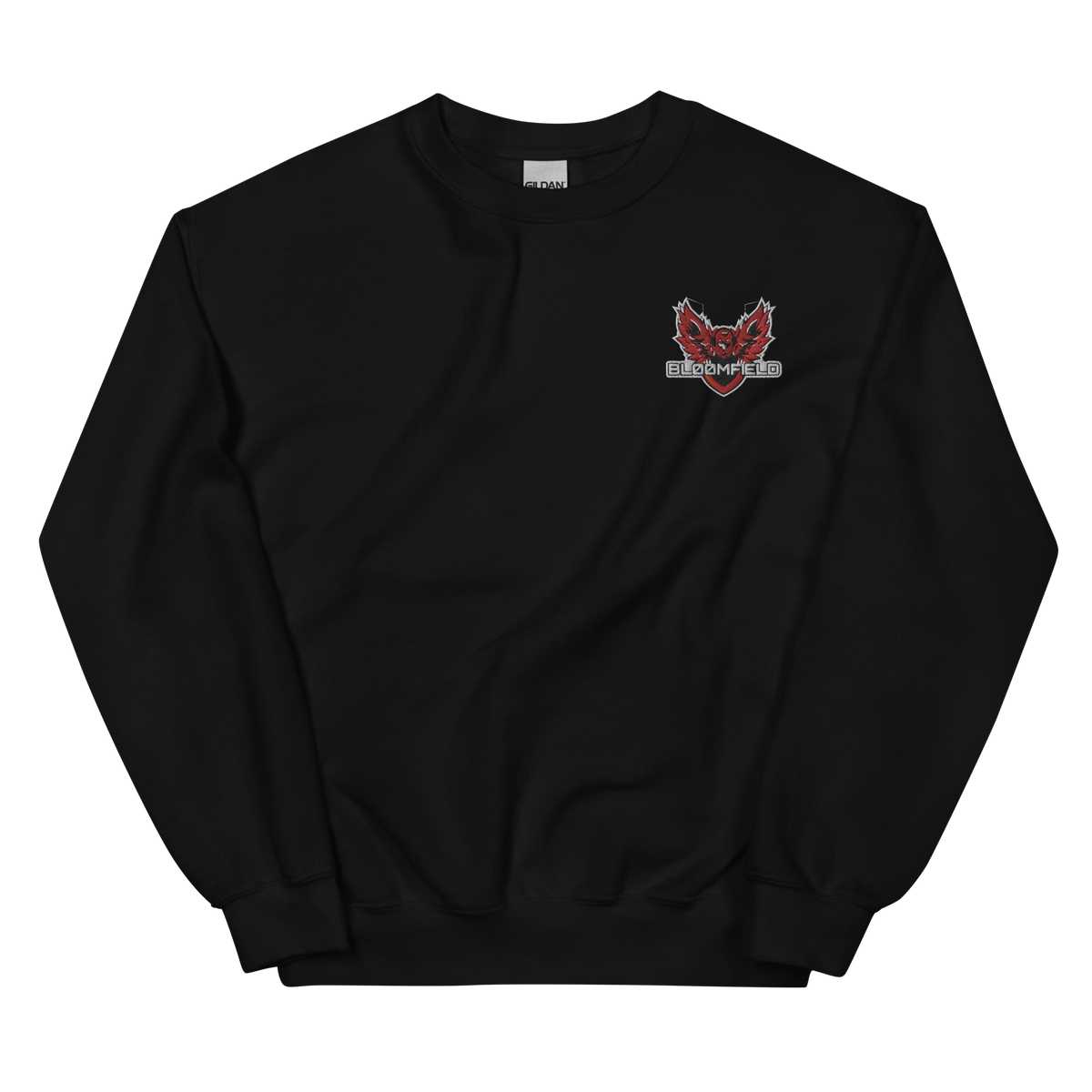 Bloomfield HS | On Demand | Embroidered Unisex fleece sweatshirt