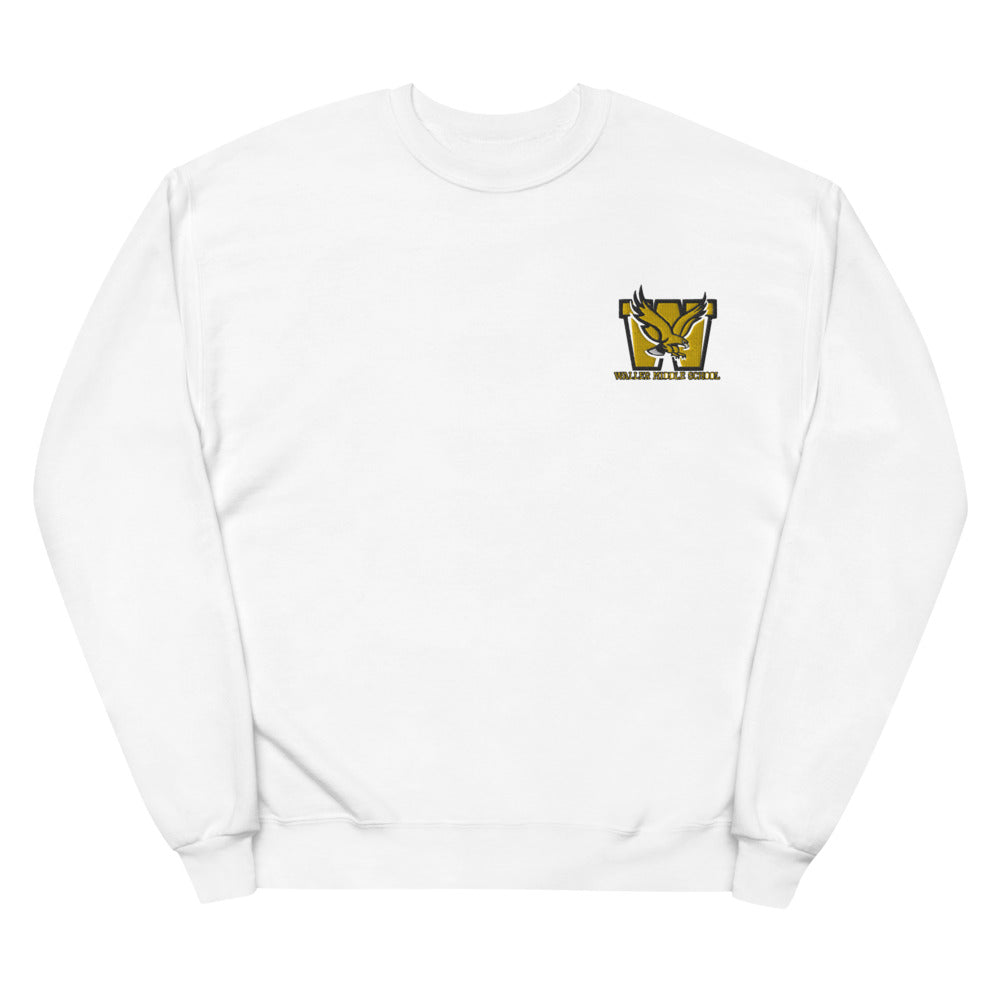 Enid Public Schools [Waller] | On Demand | Embroidered Unisex Fleece Sweatshirt